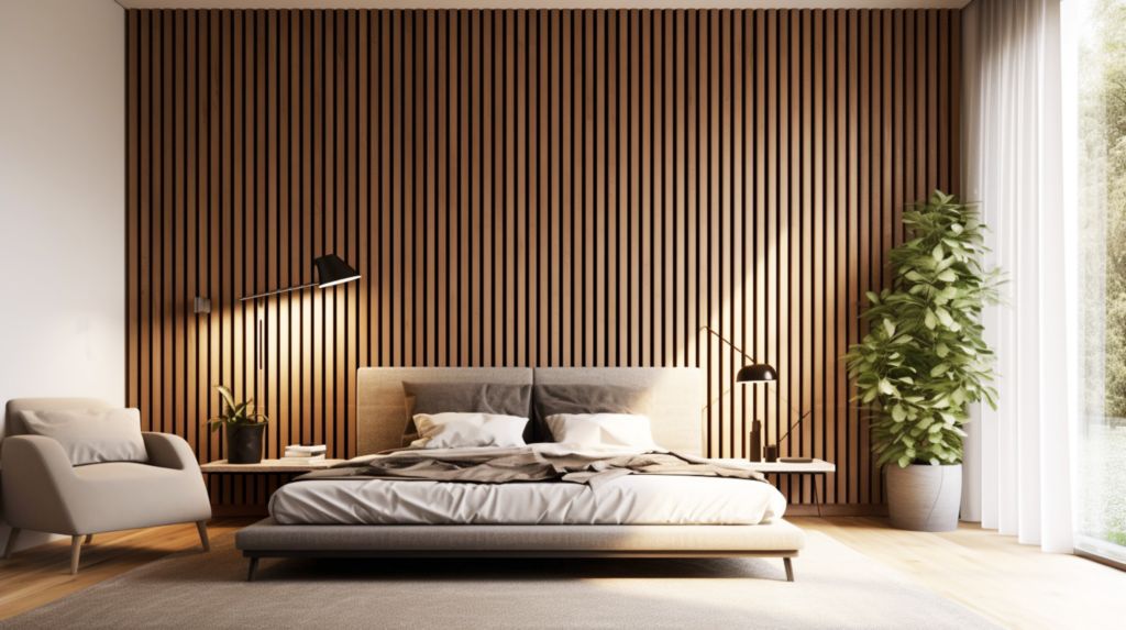 acoustic wood slat panels